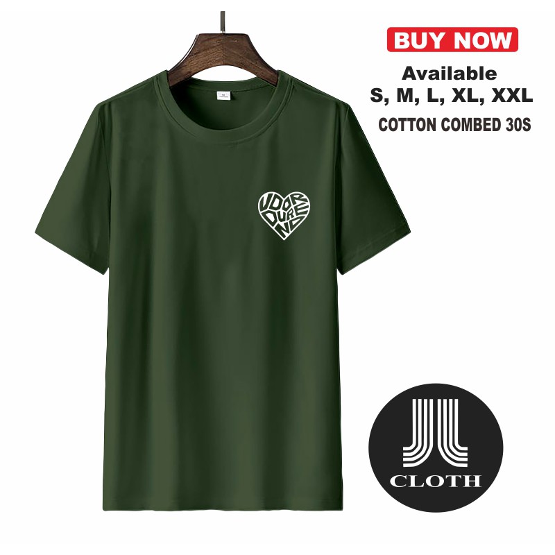 Tshirt Baju Kaos Distro Voordurend Love logo dada / Kaos Distro Pria Wanita