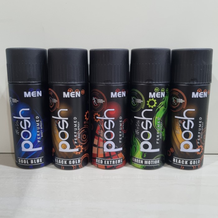 Posh Body Spray Perfumed Parfum Cologne Pria 150ml 150 ml Ori Posh Men