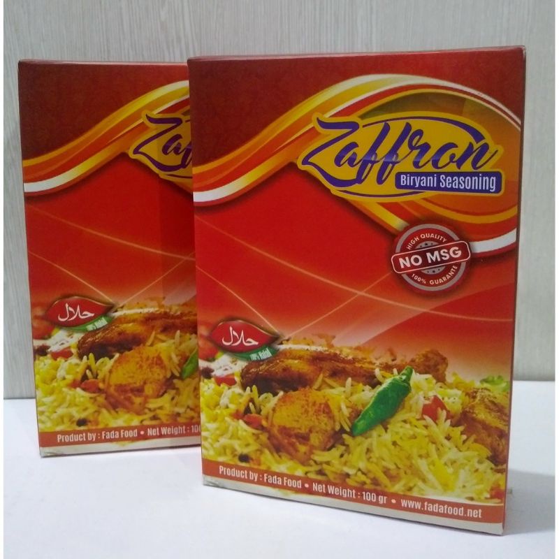 

Zaffron 100gram Bumbu Nasi Biryani