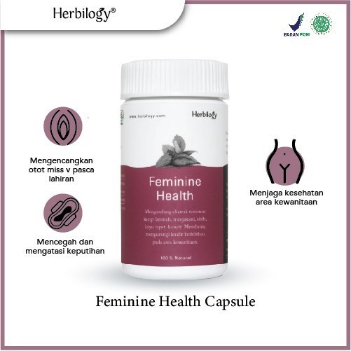 HERBILOGY Feminine Health Kesehatan Kewanitaan Mengatasi Keputihan