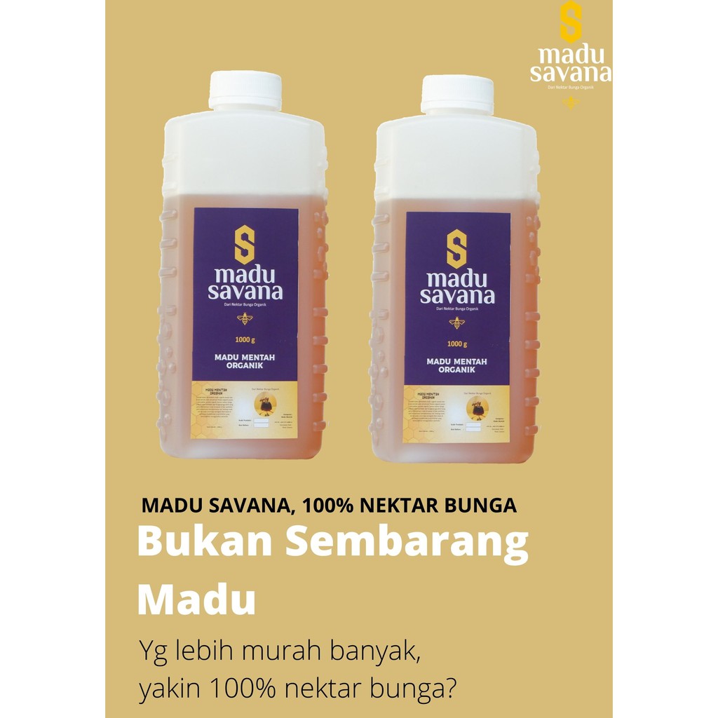 

JUAL MADU SAVANA HONEY, kualitas tinggi, asli murni bunga 100%