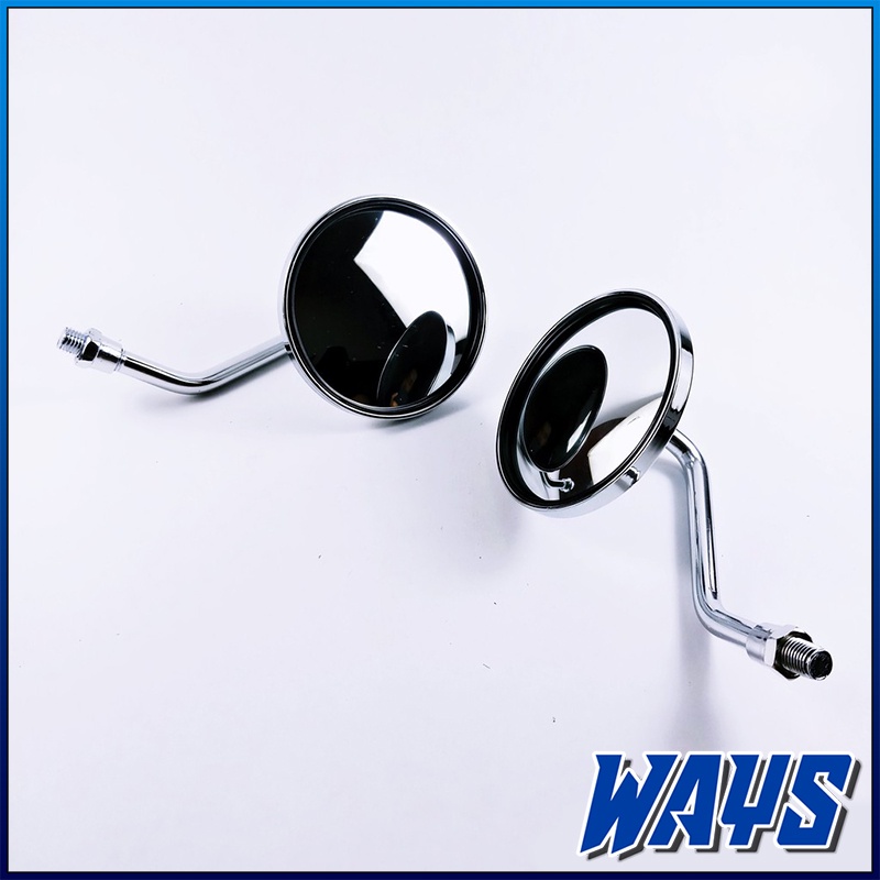 [X320] Spion Bulat Cembung Crom Crome Chrome Honda Yamaha Motor Honda Scoopy Genio Yamaha Fino Freego