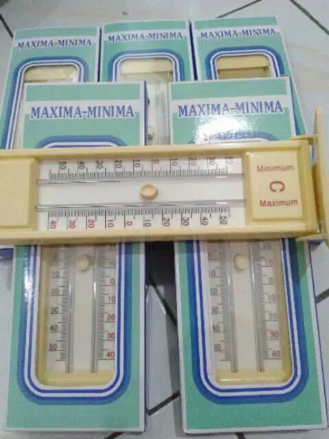 Thermometer Maximum and Minimum /Thermometer min-max Murah dan Original