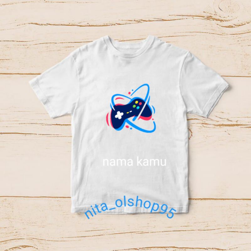 baju gaming pro player kaos anak gemer baju anak karakter