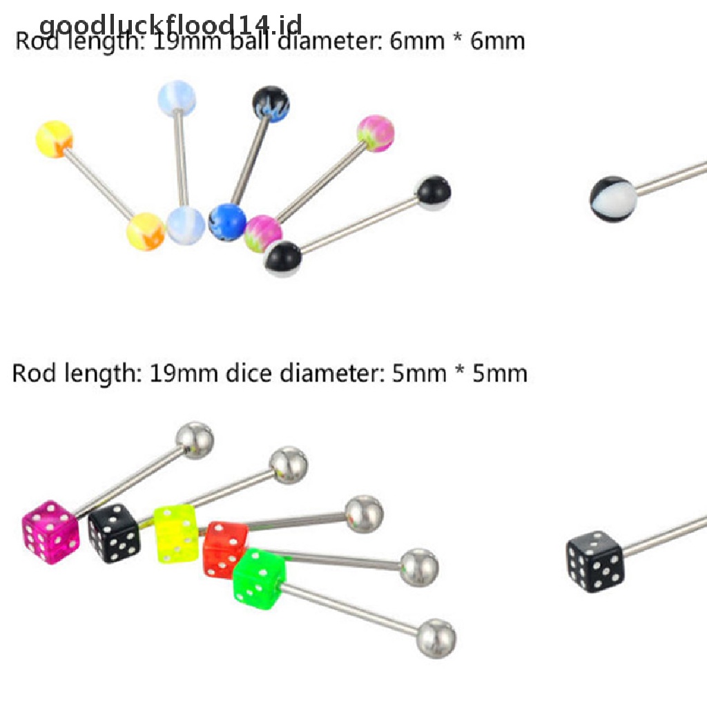 [OOID] 105PCS Wholesale Bulk lots Body Piercing Eyebrow Jewelry Belly Tongue Bar Ring ID