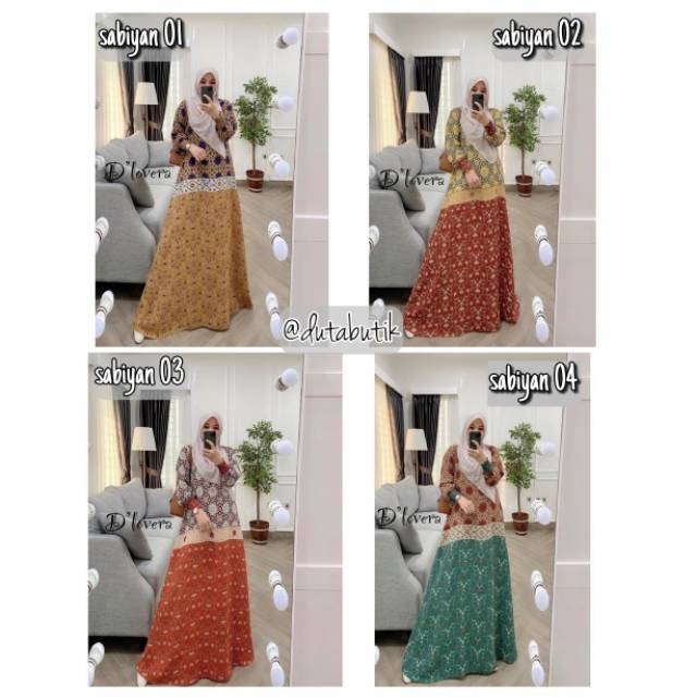 DLOVERA SABIYAN DRESS 100%ORI by DLOVERA