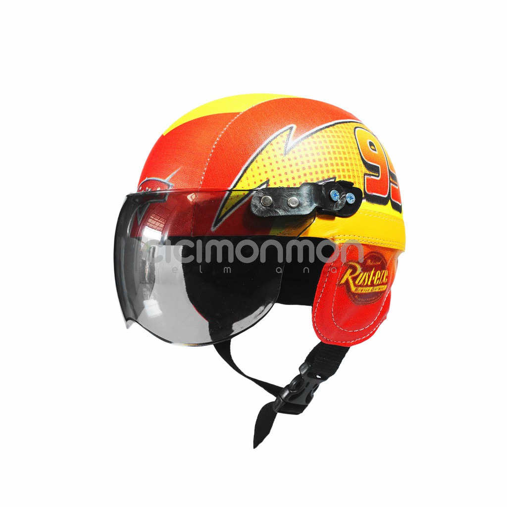 SUPER Helm Anak Balita Retro Cars