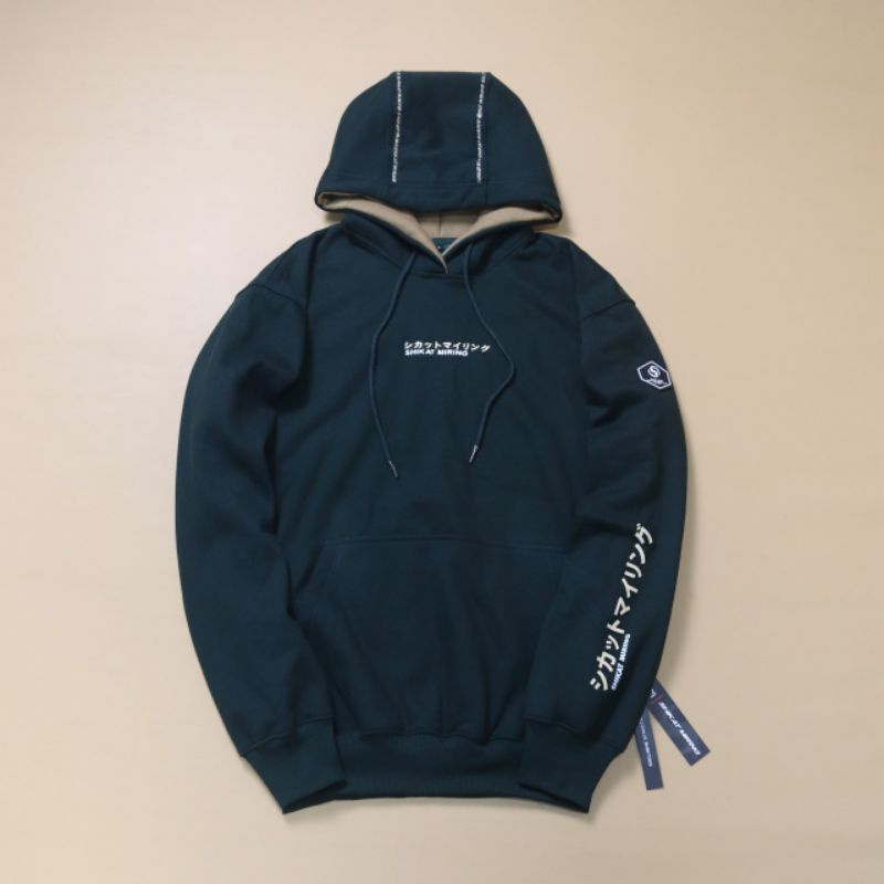 Hoodie Shikat Miring Japanese Logo - Sweater original shikat miring pria - Sweatshirt ori unisex