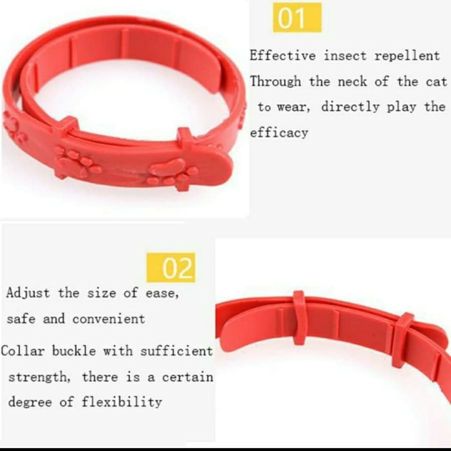 Natural Pest Control Collar Kalung Anti Kutu untuk Kucing Kelinci