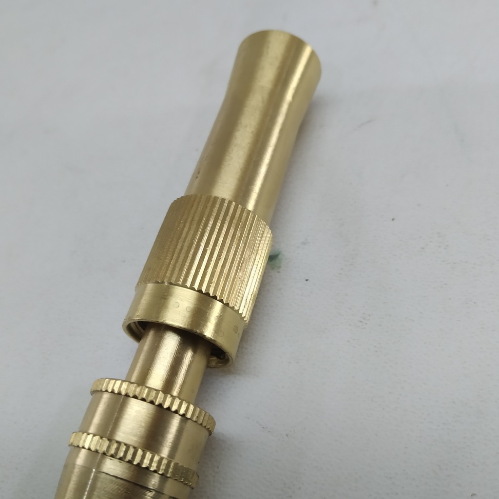 Hose Nozzle Semprotan Selang Lurus Kuningan