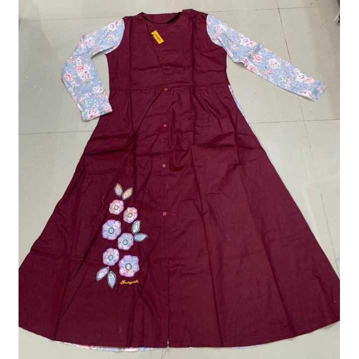 Gamis Inayah Replika Dannis Gamis Remaja Wanita Terbaru