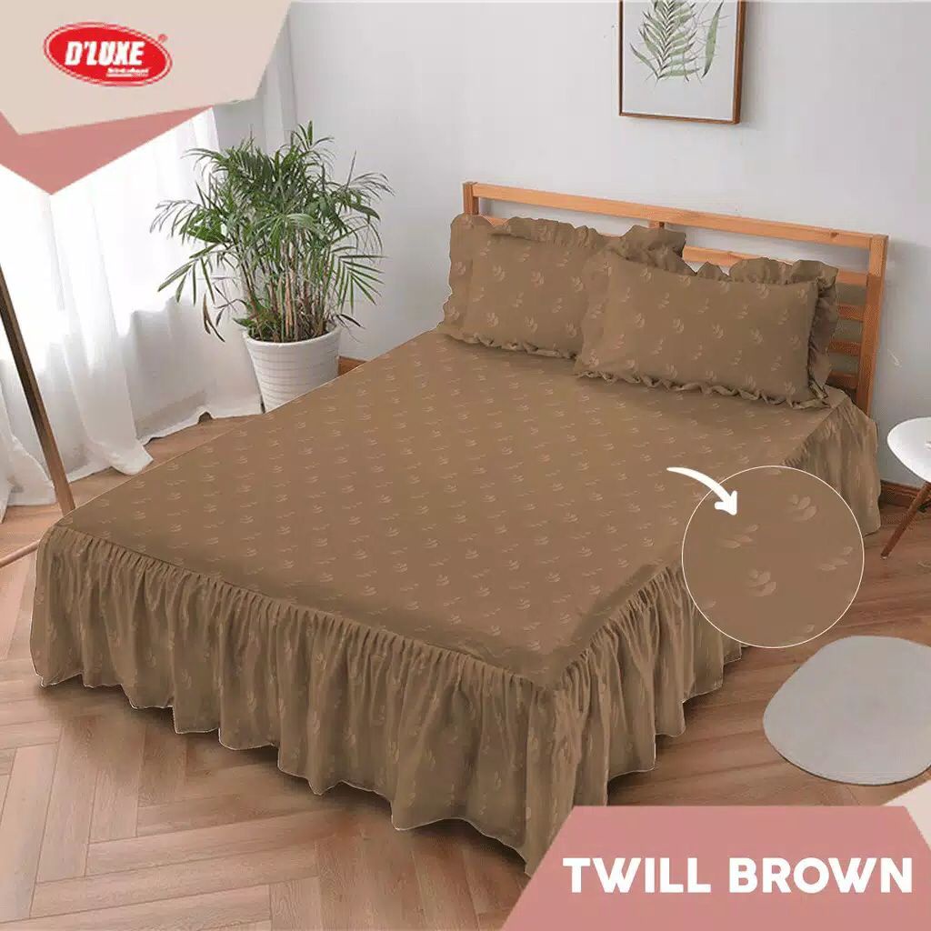 KINTAKUN - Sprei Seprai Sprey Sepray Rumbai Rumbay Rempel Polos Emboss KINTAKUN DELUXE Kasur Set Ori