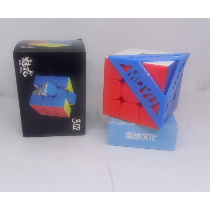 Jual Rubik Cube Original 3x3 Stikerless | Shopee Indonesia