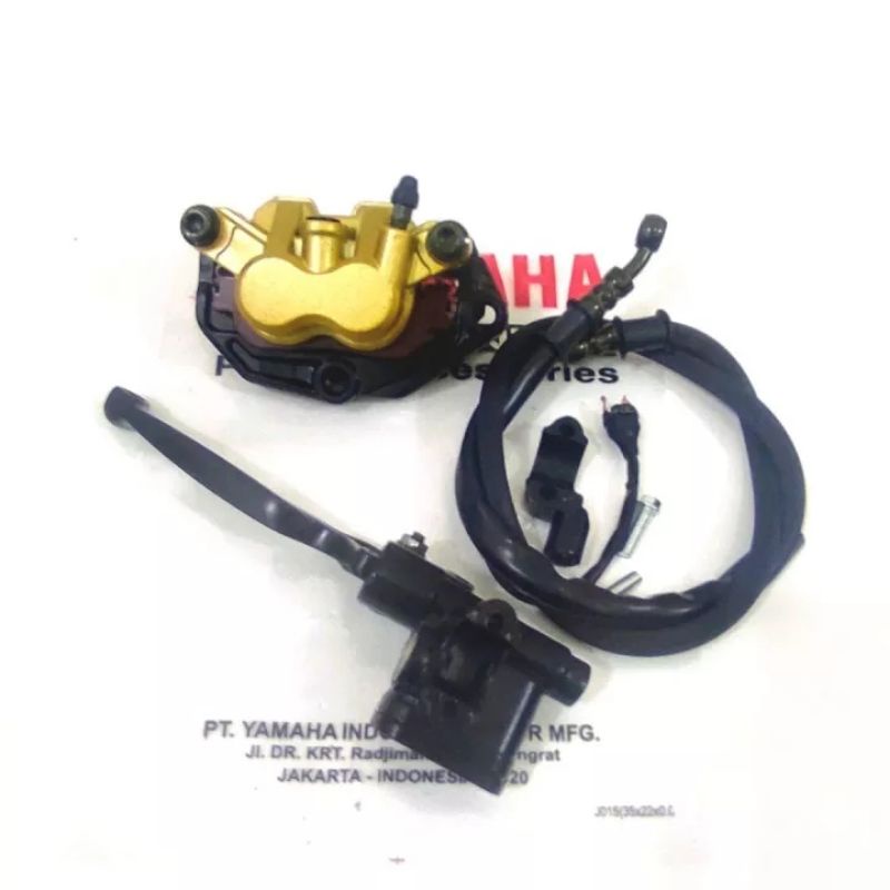 3 item jupiter z Burhan kaliper+master rem set+selang rem yamaha jupiter z burhan, nouvo lele, nouvo