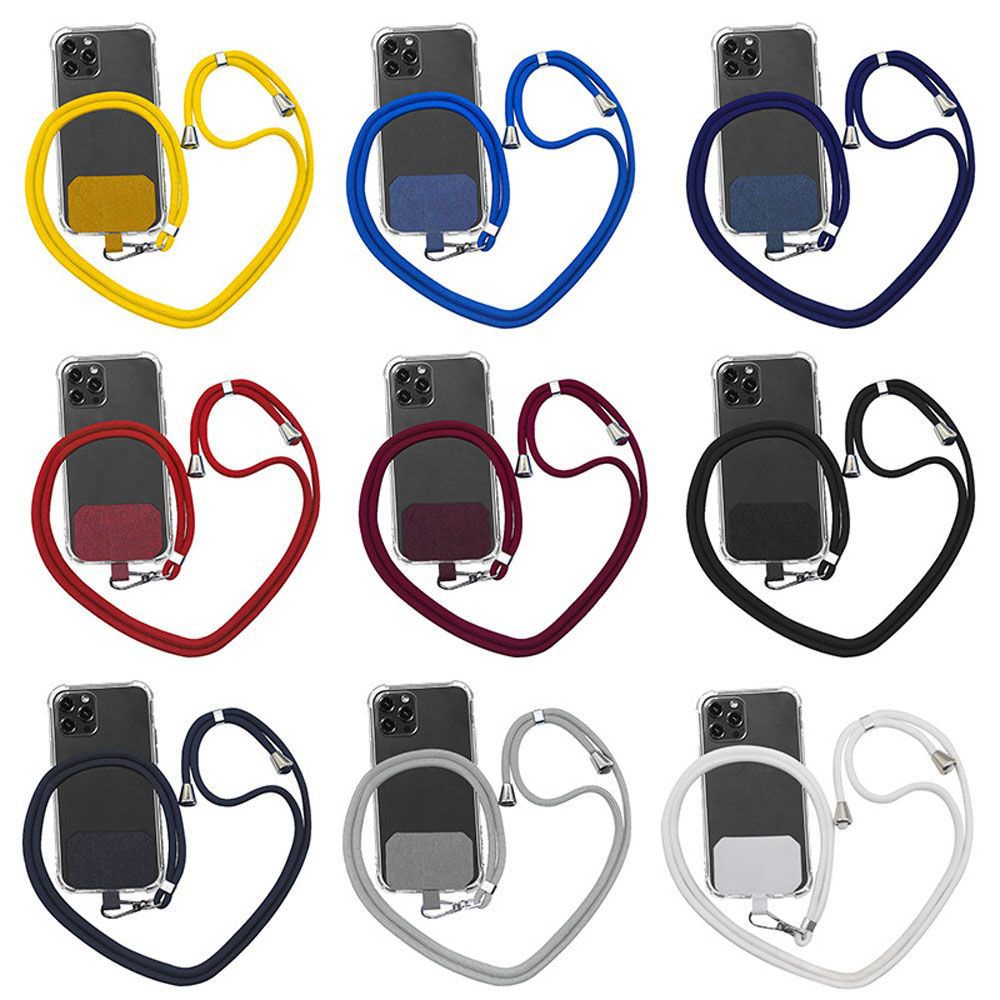 LANFY For Phone Phone Holder Case Nylon Patch Neck Hanging Mobile Phone Lanyard Crossbody Universal Phone Strap Lanyard Soft Rope 9 Colors Hanging Cord Phone Accessories