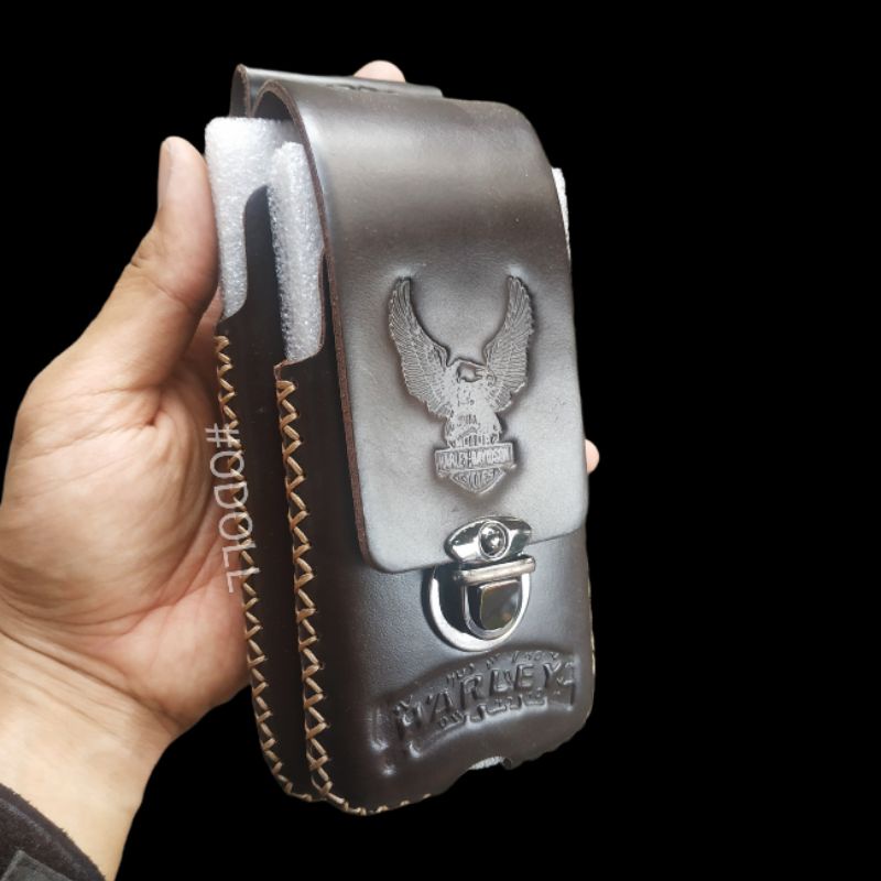 Sarung Hp Kulit Asli Harley Davidson