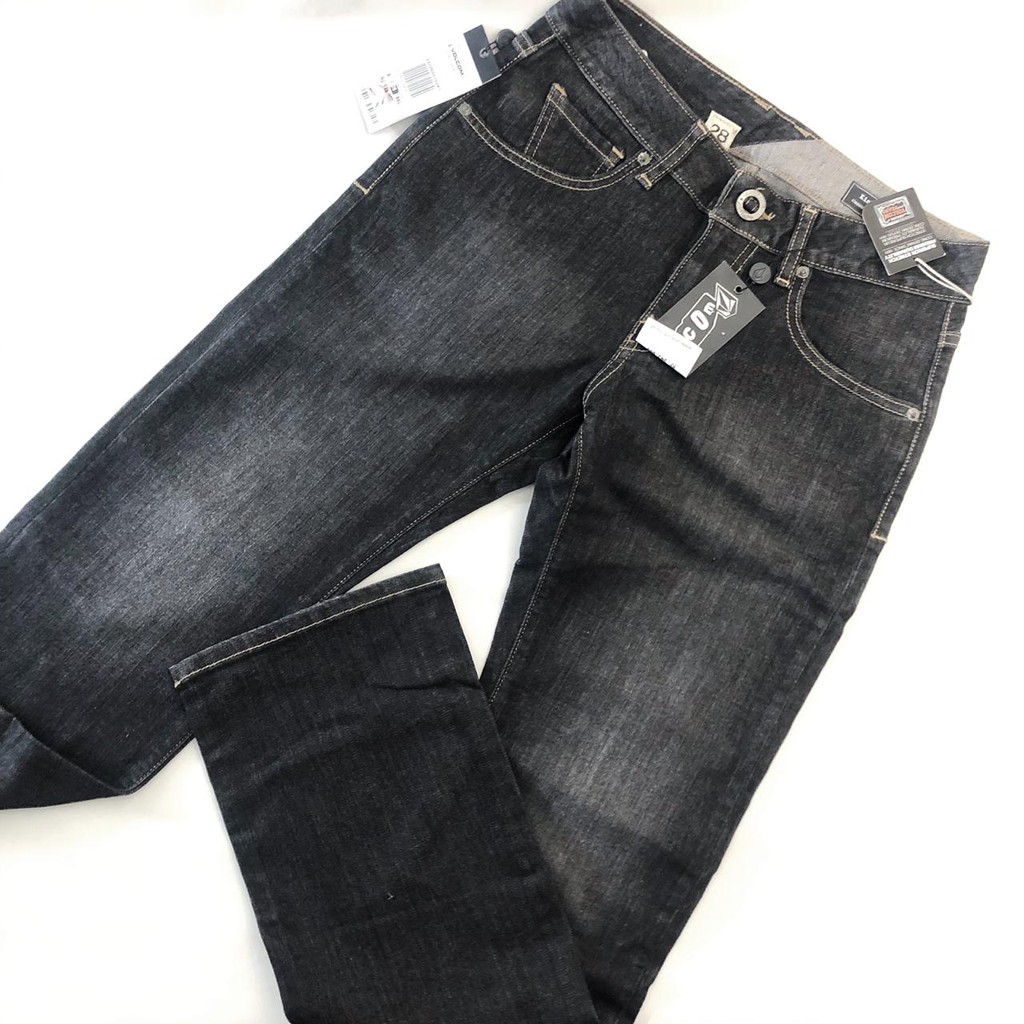 Celana Jeans Volcom Original Volcom MLD Kinkade Jean BKL
