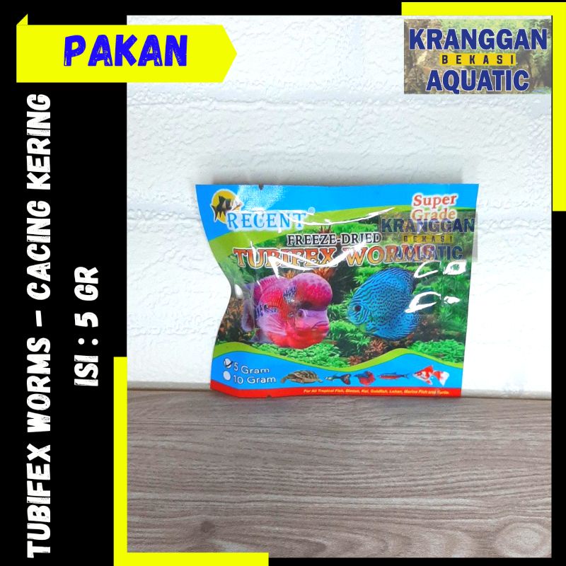 Jual Tubifex Cacing Kering 5gr Pakan Ikan | Shopee Indonesia