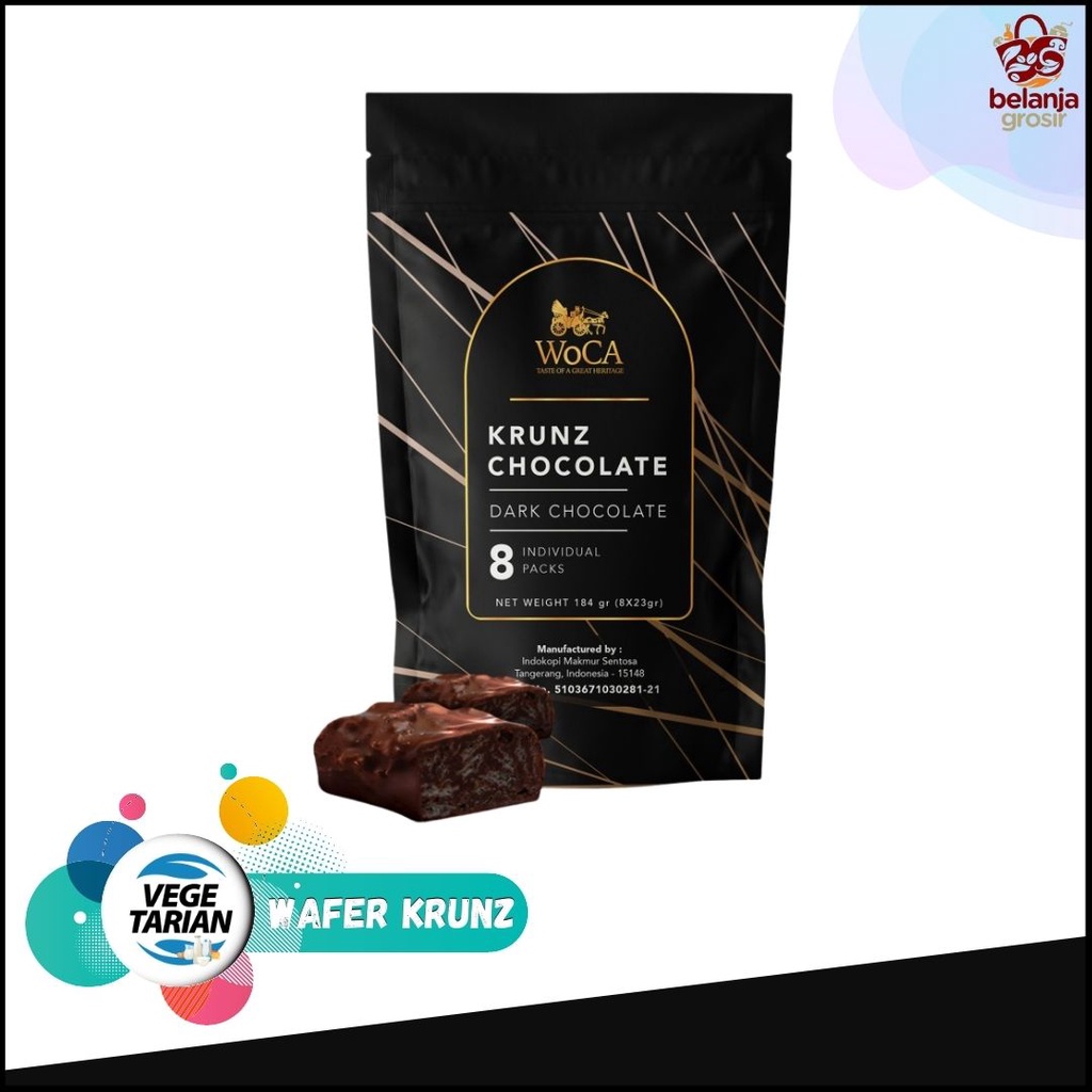 

WoCA Krunz Chocolate Dark 8 individual pack