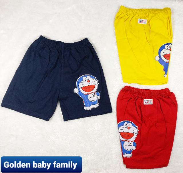 3 Celana pendek anak warna en&quot; Uk M-XXL