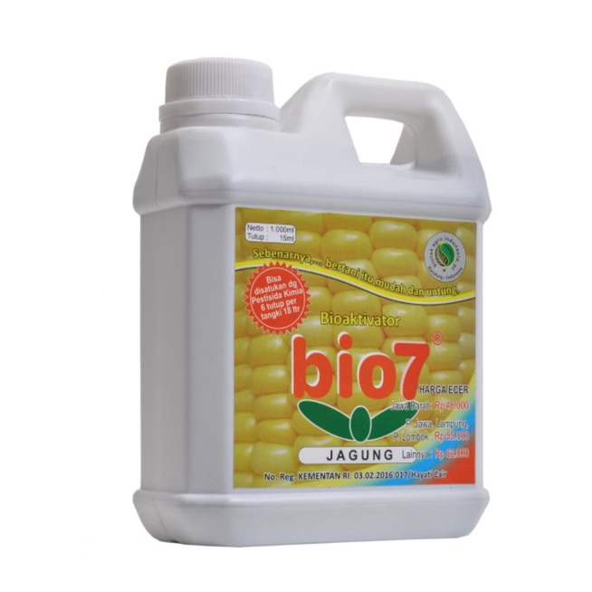 PUPUK ORGANIK CAIR HAYATI BIOAKTIVATOR BIO7 JAGUNG 1 LITER