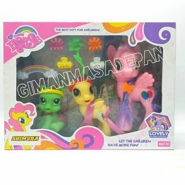 MY PRETTY HORSE/KUDA PHONY SET