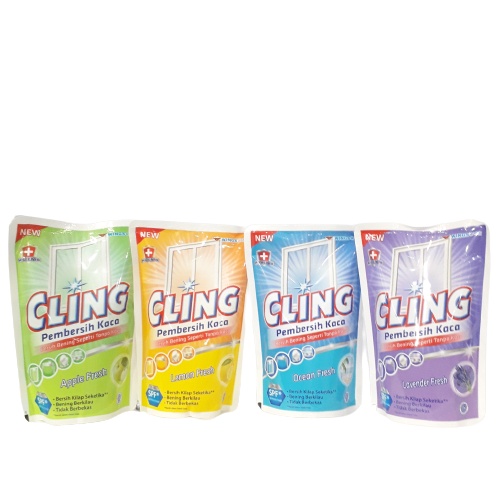 CLING PEMBERSIH KACA 425ml REFILL/centraltrenggalek