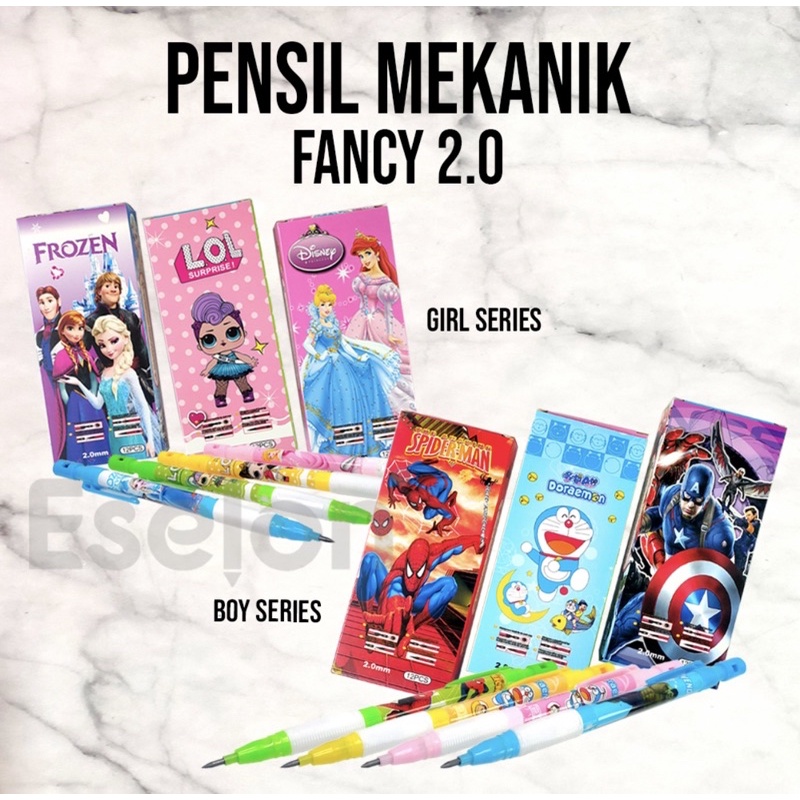 

PENSIL MEKANIK FANCY KARAKTER 2.0mm | PENCIL MEKANIK FANCY KARAKTER