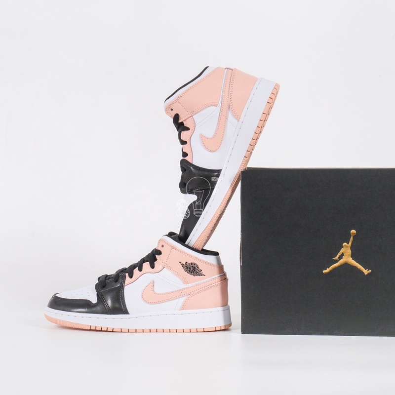 Air Jordan 1 Mid Crimson Tint GS Women