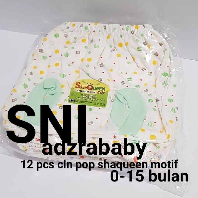 grosiri!!! lusinan celana pop shaqueen motif SNI