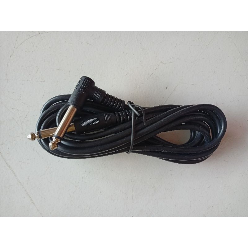 kabel jeck/jek gitar/guitar/bass 3 meter murah