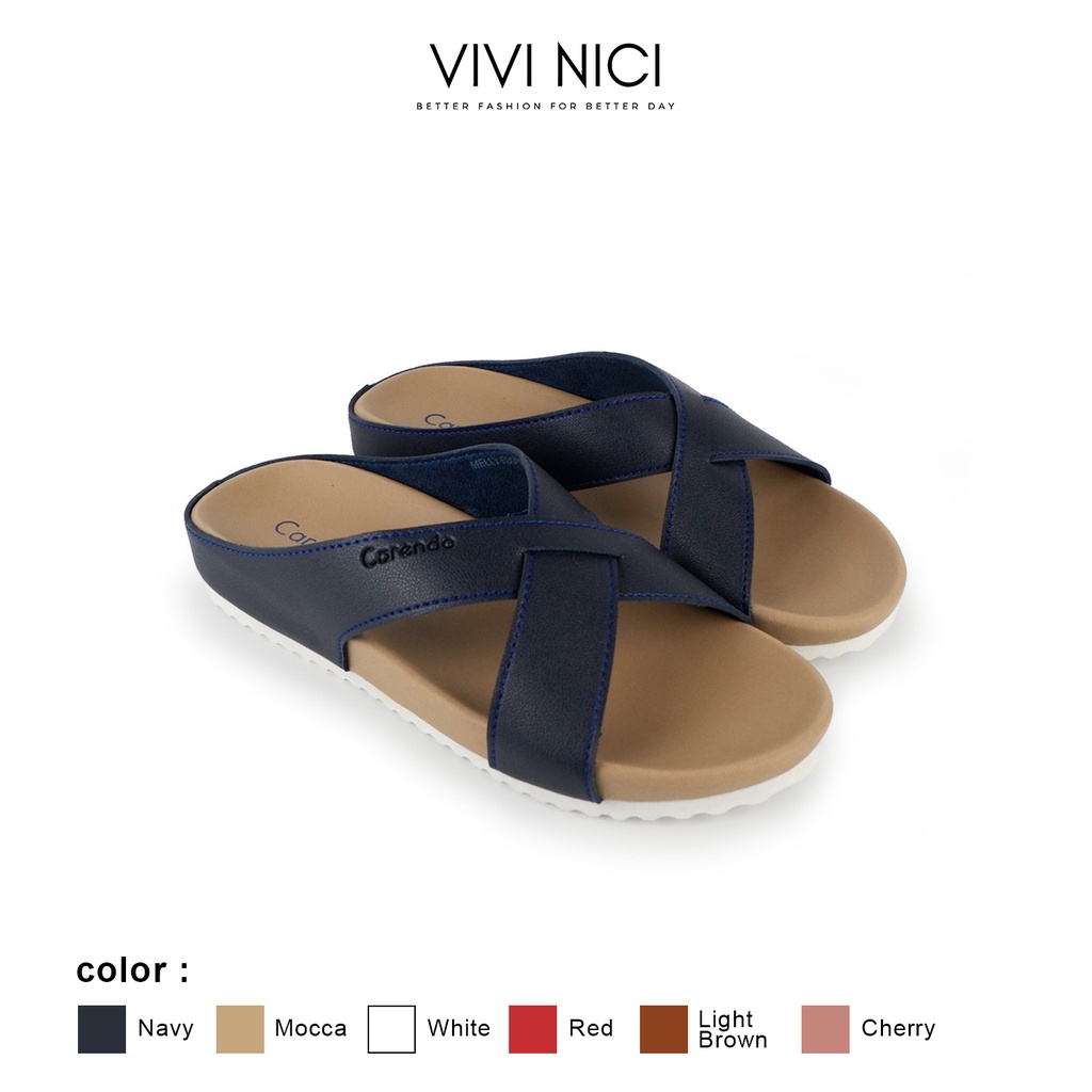 Carendo by Vivi Nici - Melly Sandal Wanita-Navy