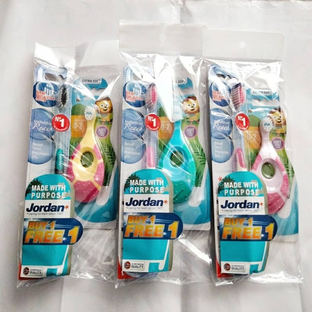 JORDAN Toothbrush PROMO BUY 2 GET 1