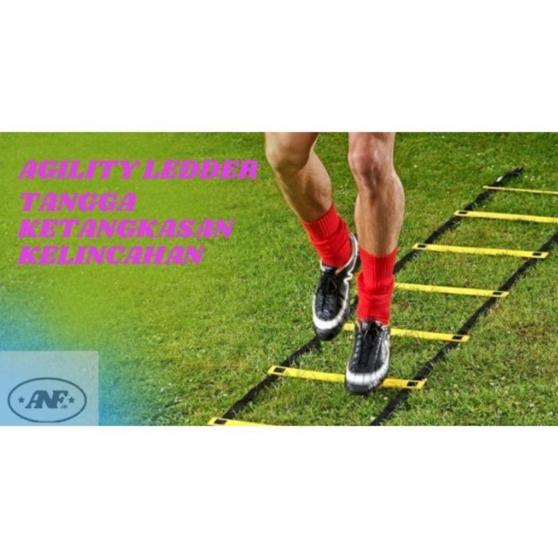 Agility Ladder High Quality  | Tangga Ketangkasan kelincahan dengan bahan berkualitas tinggi, lebih tebal dan kuat