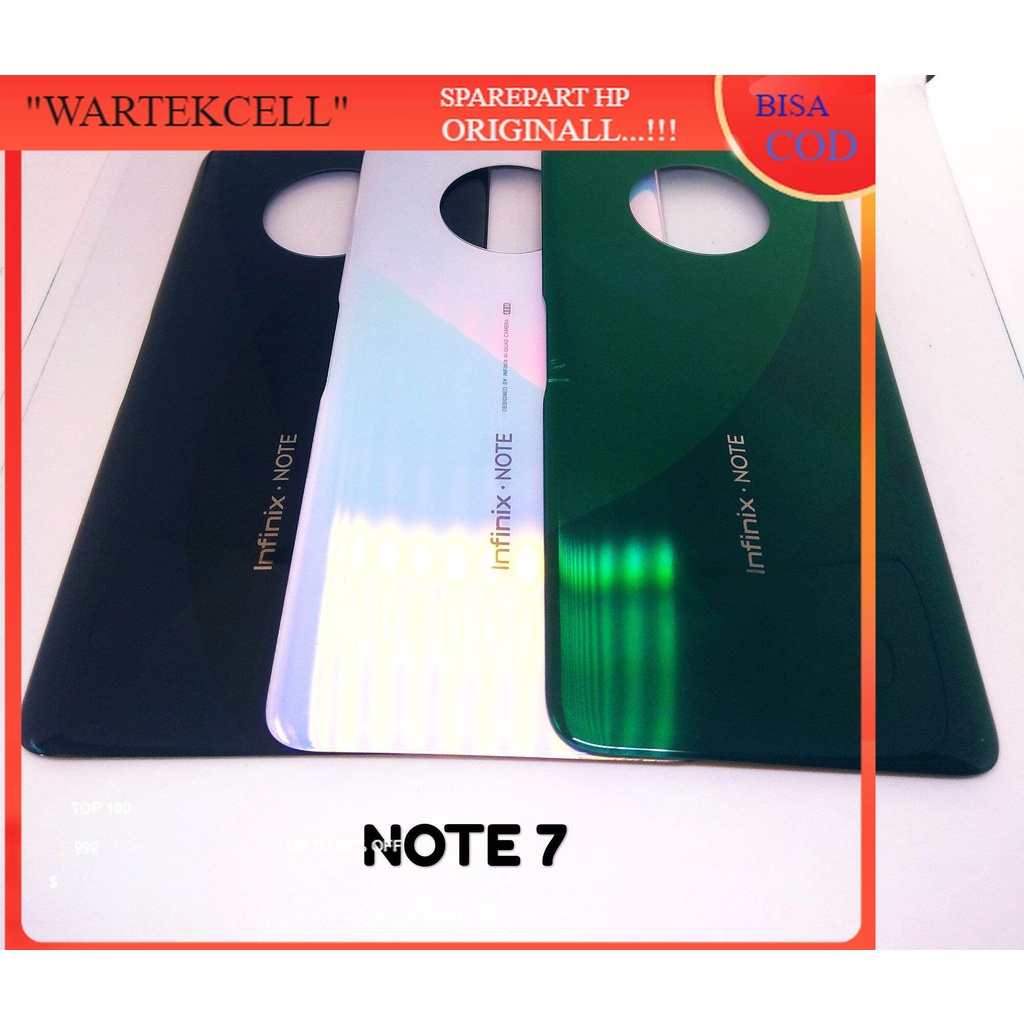 kesing backdor infinix note 7 original