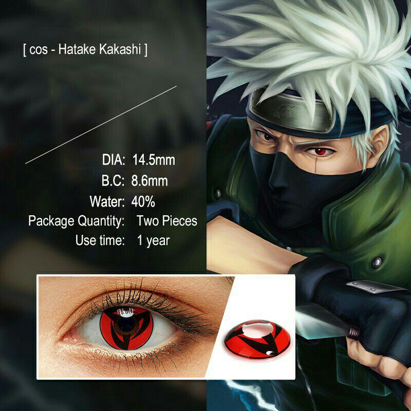 SOFTLENS COSPLAY HALLOWEEN NARUTO ANIME MANGA ZOMBIE