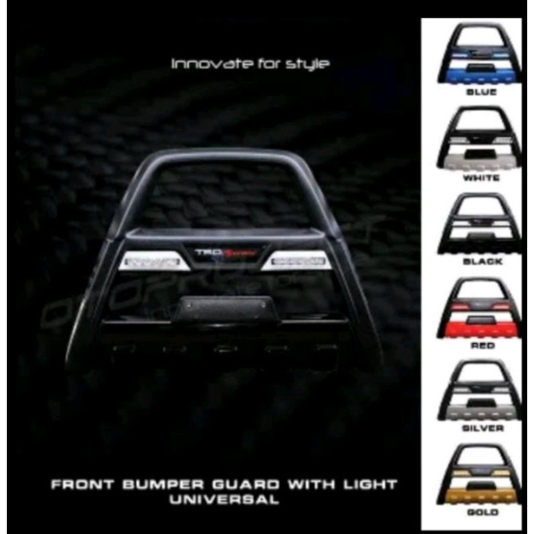 Tanduk bumper depan TRD sportivo universal