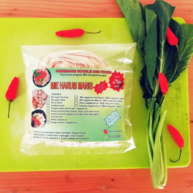 

Mie Harum Manis | Mie Mentah Frozen Homemade Halal