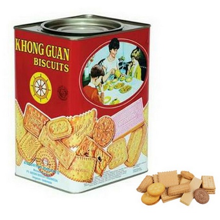 

Khong Guan Biscuit Assoerted Merah 1600gr/Biskuit Kaleng