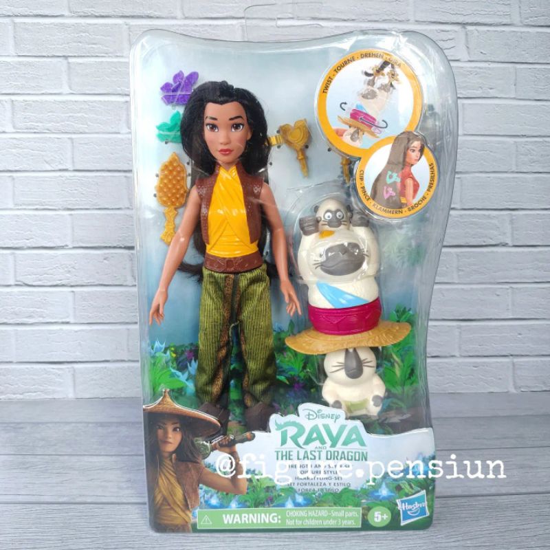 DISNEY RAYA AND THE LAST DRAGON DOLLS STRENGTH STYLE SET FIGURE HASBRO