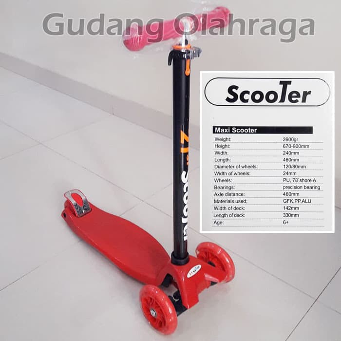 Terlaris    21st Kickboard Scooter MOTIF - Skuter Anak / Otoped Anak Roda 3