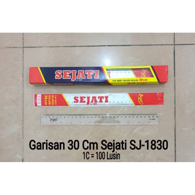 

Penggaris 30cm Sejati