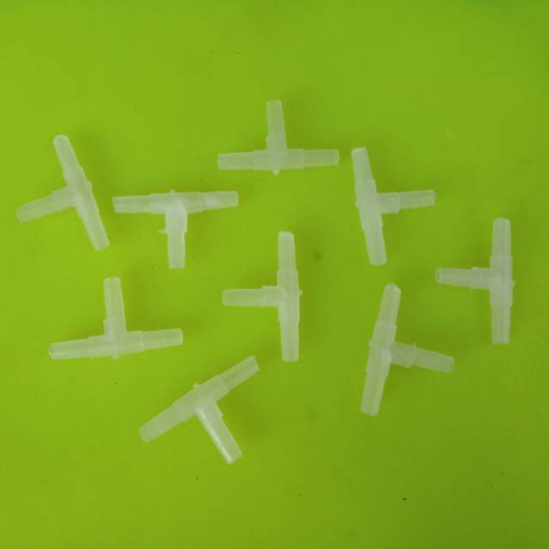 3 PCS T Selang Sambungan Selang Kecil Aerator Airpump