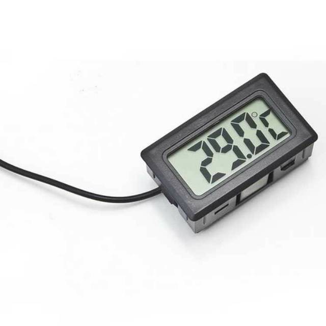 Effosola Pengukur Suhu Digital Termometer Aquarium with Kabel 1M