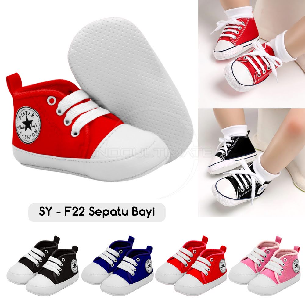 Sepatu Bayi Sneakers Prewalker 0 12 Bulan Sepatu Anak Sneaker Sepatu Bayi Merangkak SY-F22