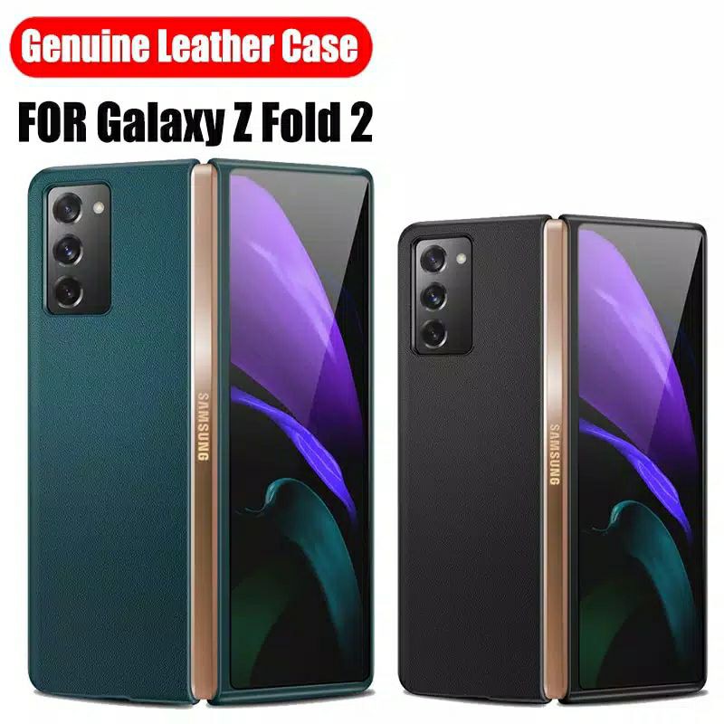 Original Case Cover Samsung Galaxy Fold 2 5G Case for Samsung Galaxy Z Fold2 5G 2020 Genuine Leather