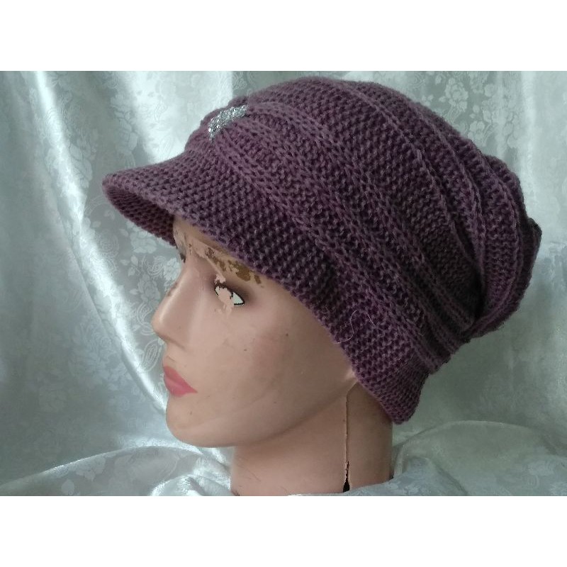 Turban Dewasa Kupluk rajut Cantik - tutik store