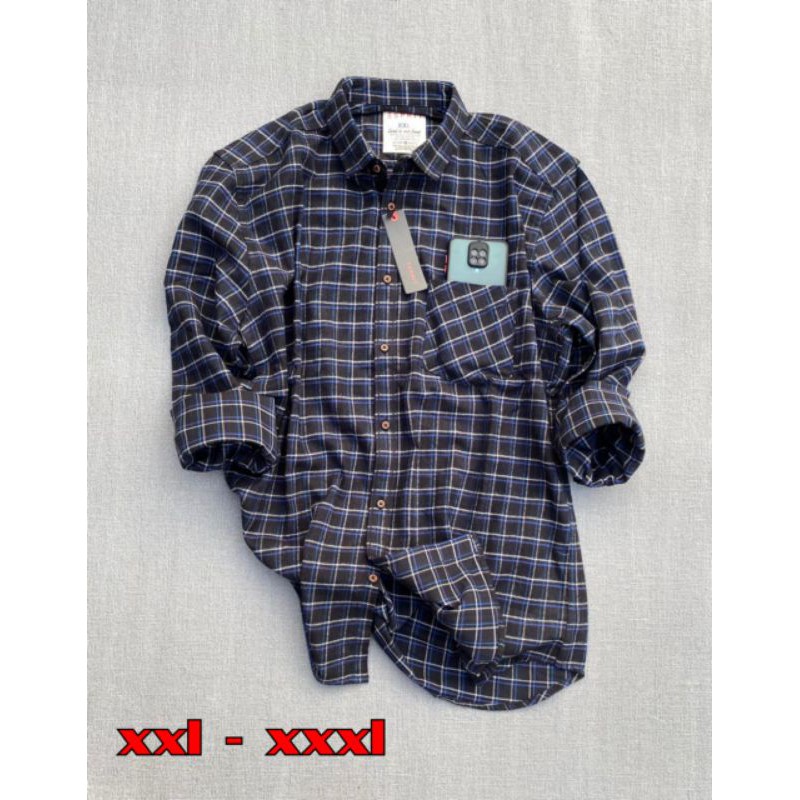 KEMEJA FLANEL BEG SEZE SUPER PREMIUM LANGAN PANJANG  UNISEX LIMITID