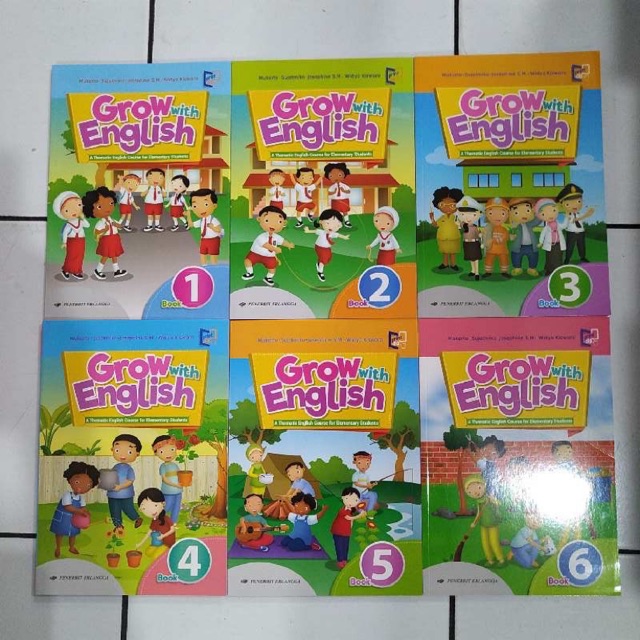 

Buku Grow With English Kelas 1-6 SD/MI Erlangga