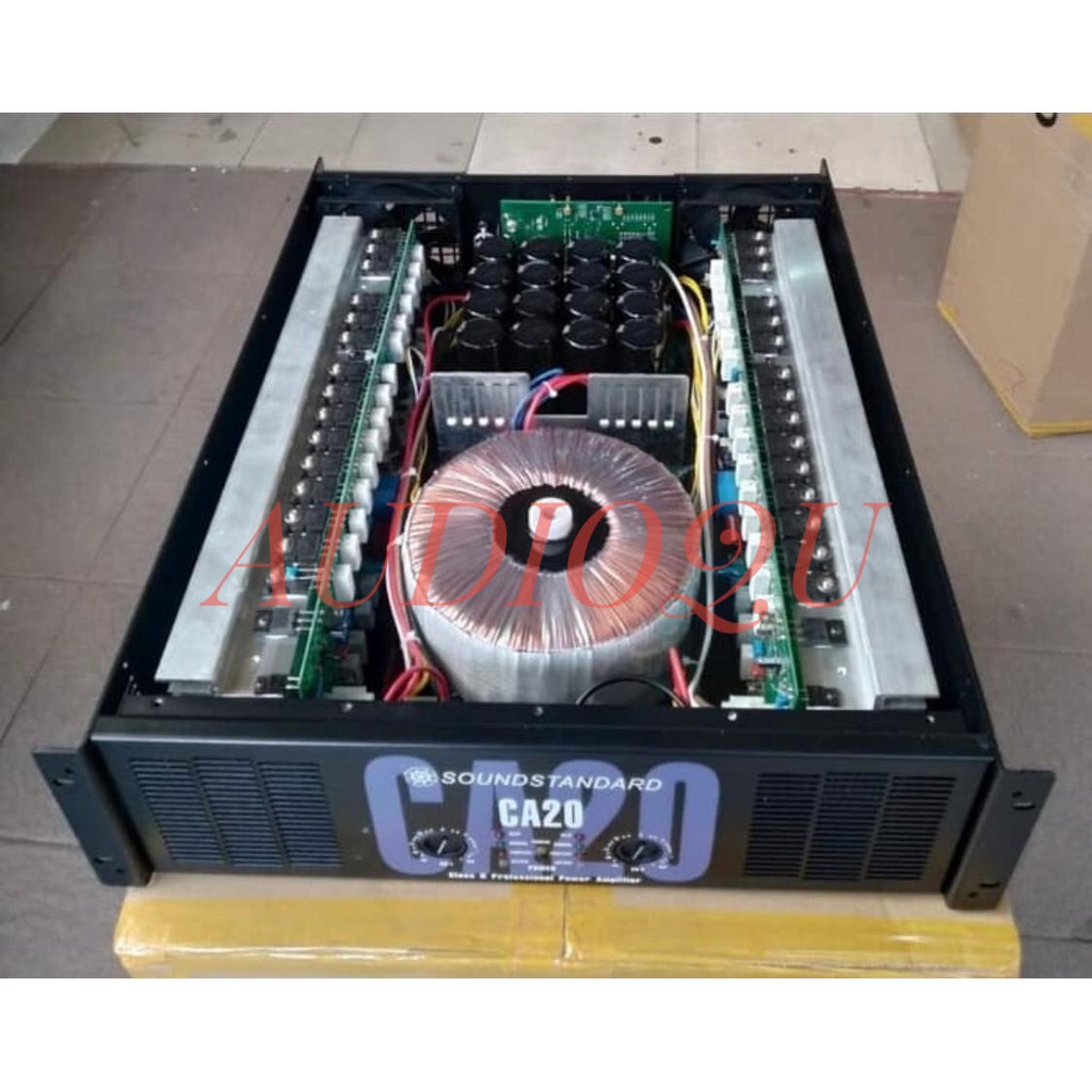 POWER AMPLIFIER SOUNDSTANDARD CA 20/CA20 (BODY PANJANG) Murah